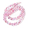 Synthetic Moonstone Beads Strands G-E573-02B-26-3