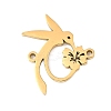 304 Stainless Steel Pendants LS-STAS-M117-02C-G-1