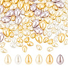124Pcs 6 Styles Glass Imitation Pearl Beads GLAA-AR0001-65-1
