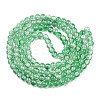 Baking Paint Crackle Glass Beads Strands X-CCG-S001-10mm-19-3