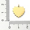 Ion Plating(IP) 304 Stainless Steel Pendants STAS-B058-31C-3