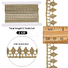 5Yards Polyester Lace Trim Ribbons OCOR-GF00005-12A-2