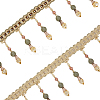 4M Polyester Fringe Lace Ribbon DIY-OC0013-57C-1