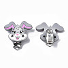 Food Grade Eco-Friendly Silicone Baby Pacifier Holder Clips SIL-N002-13-3