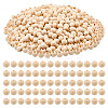 Unfinished Natural Wood European Beads WOOD-PH0009-04E-1