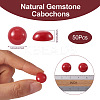 Natural White Jade Cabochons G-R416-12mm-10-3