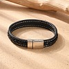 Imitation Leather Cord Bracelets BJEW-N0011-029B-4