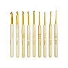 Aluminum Crochet Hooks Needles SENE-PW0003-098G-B-1