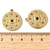 Ion Plating(IP) 304 Stainless Steel Pendants STAS-I306-07B-G-3