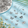 150Pcs 15 Styles Tibetan Style Zinc Alloy Pendants FIND-GO0002-13-4