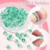 100Pcs Frosted Baking Paint Glass Beads DGLA-YW0001-36I-5