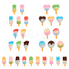 60Pcs 6 Style Resin Decoden Cabochons RESI-TA0001-36-11