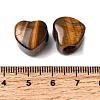 Natural Tiger Eye European Beads G-C269-01J-3