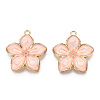 Alloy Enamel Pendants ENAM-T011-107C-NR-2