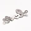 Tarnish Resistant 201 Stainless Steel Links connectors STAS-S059-07B-2