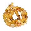 Natural Yellow Opal Beads Strands G-P497-01E-34B-3