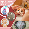Plastic Simulated Animal Whiskers for Crafts Needle Felting DIY-WH0430-904A-02-6
