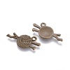 Tibetan Style Pendants TIBEP-LF10465YKG-AB-LF-1
