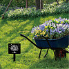 Acrylic Garden Stake AJEW-WH0382-007-5
