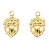 Ion Plating(IP) 201 Stainless Steel Pendants STAS-N098-232LG-3