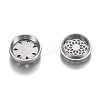 304 Stainless Steel Diffuser Locket Aromatherapy Essential Oil AJEW-N025-09P-3