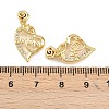 Mother's Day Brass Cubic Zirconia Pendants KK-L251-05G-3