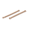 Ion Plating(IP) 304 Stainless Steel Connector Charms STAS-Q323-06C-RG-2