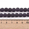 Transparent Glass Beads Strands GLAA-T032-T8mm-MD03-4