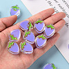 Transparent Enamel Acrylic Beads TACR-S155-003J-5
