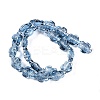 Transparent Glass Enamel Beads Strands GLAA-B021-06I-2