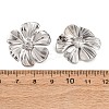 Valentine's Day 304 Stainless Steel Stud Earrings EJEW-C184-01B-P-5