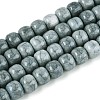 Ombre Effect Dyed Glass Beads Strands GLAA-N067-01A-15-1