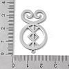 Non-Tarnish 304 Stainless Steel Pendants LS-STAS-B062-09P-3