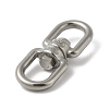 Non-Tarnish 304 Stainless Steel 8 Shape Swivel Clasps STAS-S127-03P-03-2