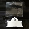 Woman Print Paper Necklace Display Cards CDIS-WH0026-07-1
