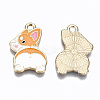 Alloy Enamel Pendants ENAM-S127-013-RS-2