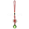 Glass Round Ball Hanging Ornaments LS-HJEW-Z006-01E-1