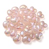 UV Plating Rainbow Iridescent Imitation Jelly Acrylic Beads OACR-C007-08B-3