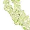 Transparent Glass Beads Strands GLAA-P060-01C-18-3