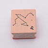Wooden Stamps DIY-WH0175-46E-1