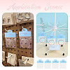 100Pcs Rectangle Clear Polypropylene Cellophane Bags CDIS-TA0001-36B-11