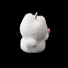 Flocking Opaque Resin Pendants RESI-G123-01F-2