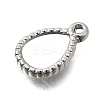 304 Stainless Steel Pendants STAS-Z163-14P-2