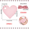 200Pcs Heart Paper Gift Tags CDIS-SP0001-14C-2