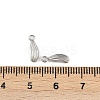 Vegetables 304 Stainless Steel Charms STAS-G356-06P-06-3