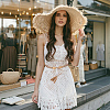 Bohemian Imitation Leather Tassel Wrap Chain Belts AJEW-WH20033-096AS-D-5