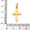 304 Stainless Steel Pendants STAS-F157-11G-A-3