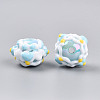 Opaque Acrylic Beads SACR-YW0002-01D-3