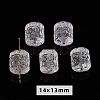 Natural Quartz Crystal Carved Beads LS-PW-WG47223-04-1