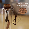 10Pcs Flat PU Leather Cord WL-DC0001-02D-7